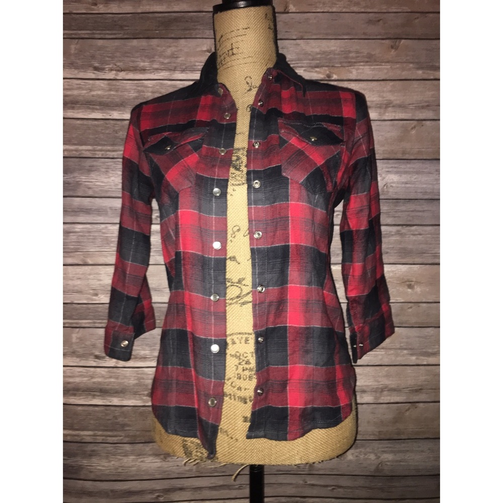 🌹Girl Crazy Plaid Shirt